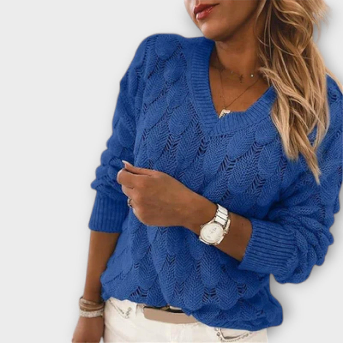 The Noemier V-Neck Sweater