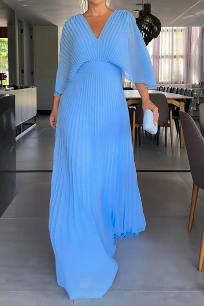 RIA - Floating Ribbed Maxi Dress